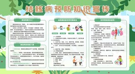 防治肺结核健康教育宣传栏