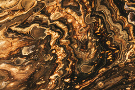 黄色流体渐变科技线条背景