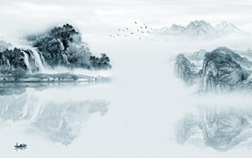 高端 意境清晰山水 TiF分层