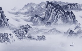 新款 意境清晰山水 TiF分层