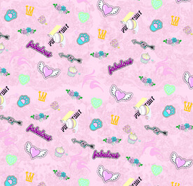 卡通 蝴蝶 碎花