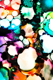 炫彩流体渐变科技线条背景