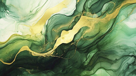 绿色渐变大理石背景