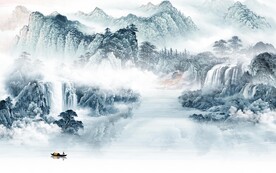 高档 新传简意山水 TIf分层