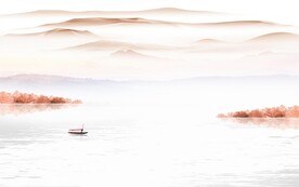 现代 高端人气山水 TiF分层