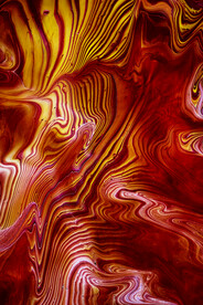 暗红色流体渐变科技线条背景