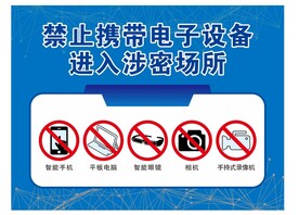 涉密场所闲人免进 