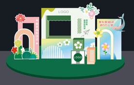 汽车4S店春天美陈