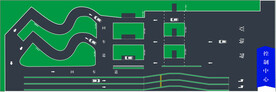 驾考科二平面线路图