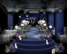 宝蓝色仪式区