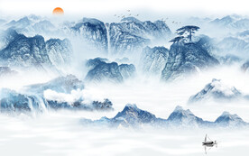 意境 大气山水新图 TIF分层