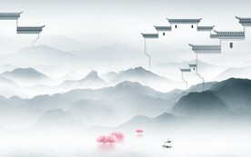 高清 高端清晰山水 TIF分层