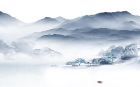 新传 简意中式山水 TIF分层