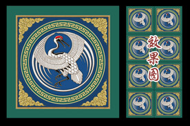 古建寺庙吊顶图案