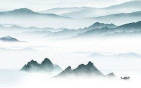 新传 高档现代山水 TIF分层