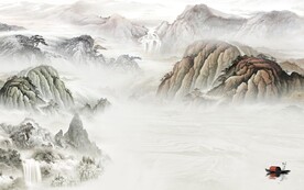 意境 中式简约山水 TiF分层