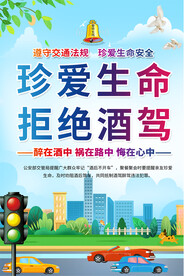 拒绝酒驾海报