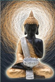 3D佛像玄关装饰画