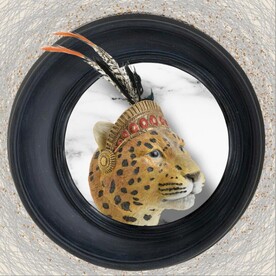 3D豹子头动物装饰画