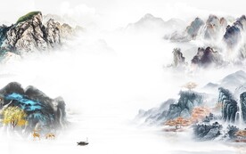 新款 简奢高清山水 TiF分层