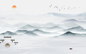 简约 简奢高清山水 TiF分层