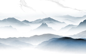 新品 人气中式山水 TIF分层