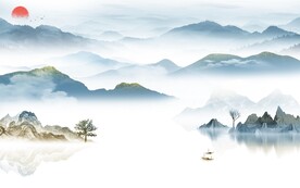 最新 意境新传山水 TIF分层