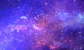 紫色宇宙星空星云