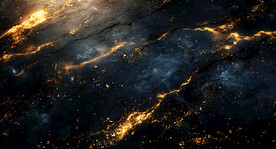 黑色渐变金线大理石背景