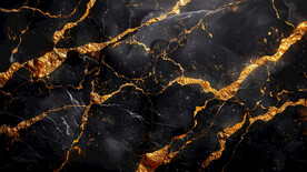 黑色渐变金线大理石背景