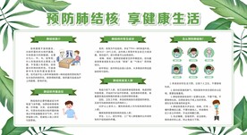 肺结核宣传栏展板