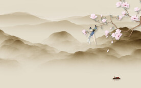 新款 新传中式山水 TIF分层