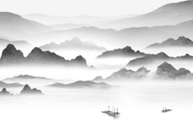 简约 新上传山水画 TIf分层