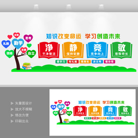 班级公约文化墙