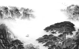 新款 灰色新传山水 TiF分层