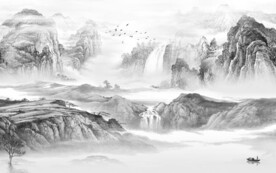 人气 灰色新传山水 TiF分层