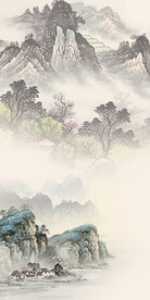 高雅 意境高档玄关 TIF分层