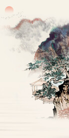 人气 爆款山水玄关 TiF分层