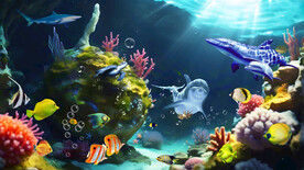 海底世界海底生物