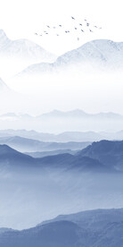 大气 高端山水玄关 TIF分层