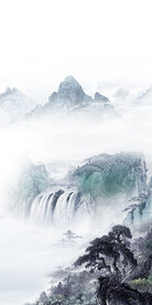 人气 山水中式玄关 TIF分层