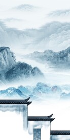 中式 新传山水玄关 TIf分层