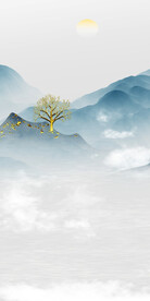 简约 新传山水玄关 TIf分层