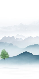 新款 高端山水玄关 TIF分层