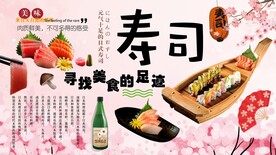 寿司背景墙