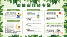 世界自闭症日孤独症日展板