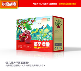 樱桃包装 车厘子礼盒