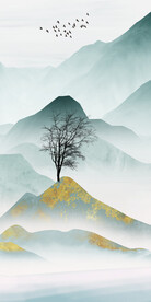 高档 简意玄关新画 TiF分层