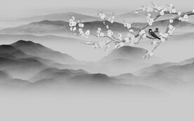 高雅 新品灰色山水 TiF分层