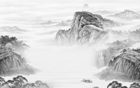 爆款 意境高清山水 TiF分层